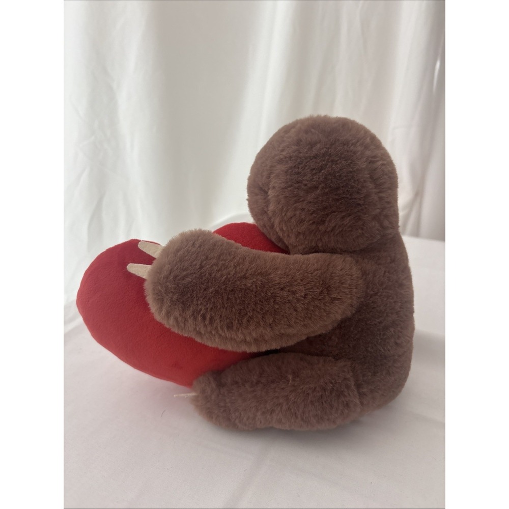 Aurora Valentine Sloth Soft Plush Hold Me Tight Heart Love Anniversary Toy 2020 - Picture 4 of 8